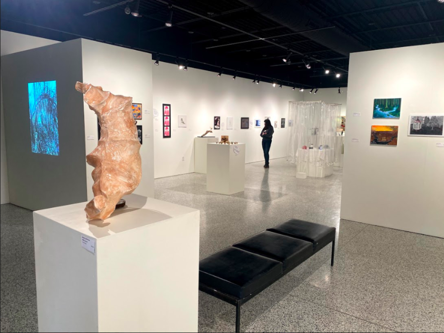 The exhibition will offer $950 in awards to student artists, including Best in Show, Honorable Mentions, Bernini Award, Dean’s Award, Wink Alumni award, AU Permanent Collection Award and the People’s Choice Award.