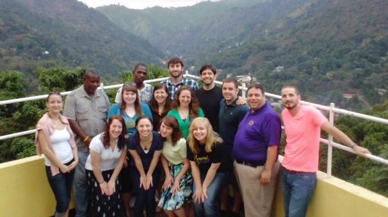 Last year, 11 AU students and two faculty members traveled to Jamaica for spring break. While abroad the students did manual labor and worked in an orphanage. 