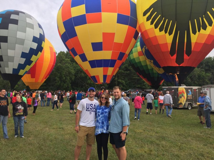 The city of Ashland hosts hot air balloon festival