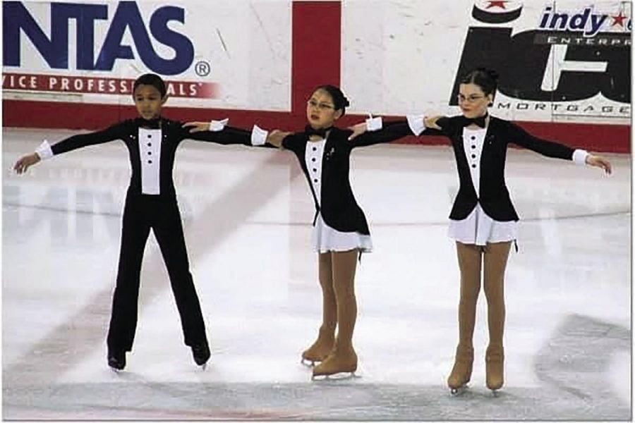 Pringle got his start figure skating at a young age and says that it contributed to his success in the high jump. 