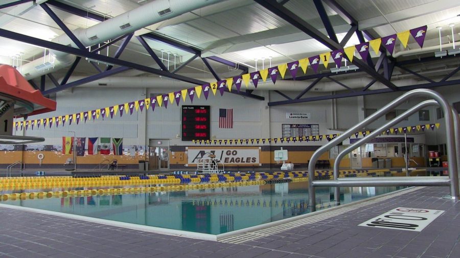The pool in the recreation center had to undergo a shocking treatment due to chlorine levels being too high