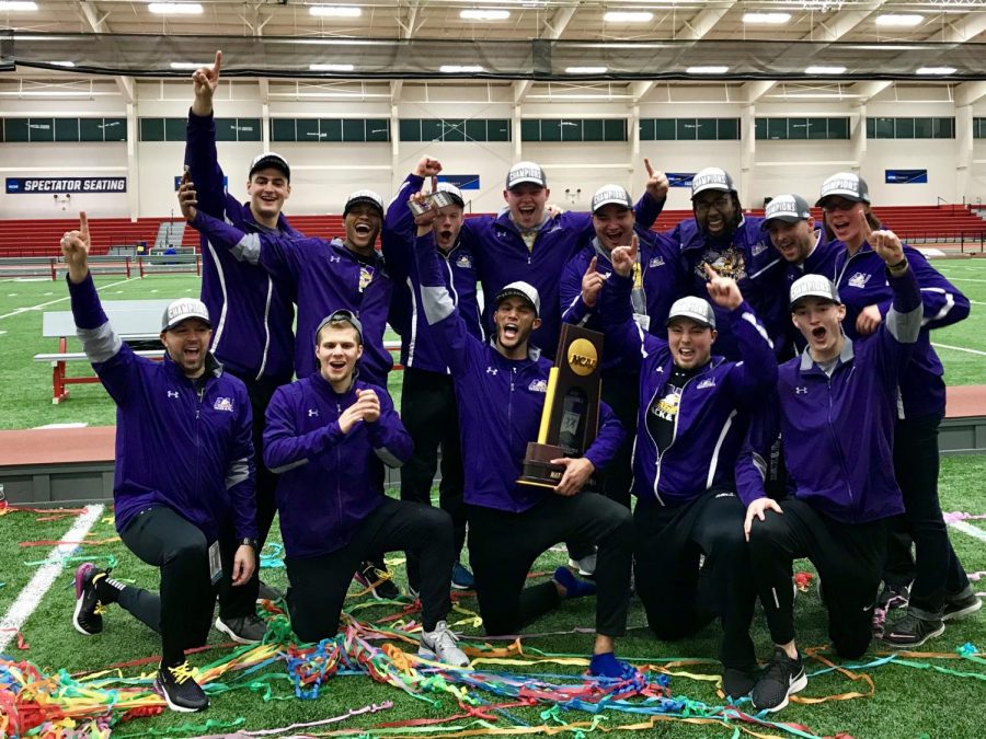 Eagles pose for a picture as they celebrate their new national title.