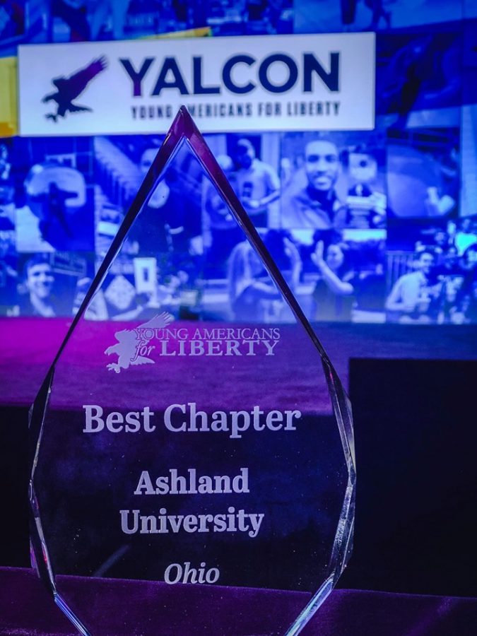 AUs YAL chapter was selected as Best Chapter in the nation at YALCON.