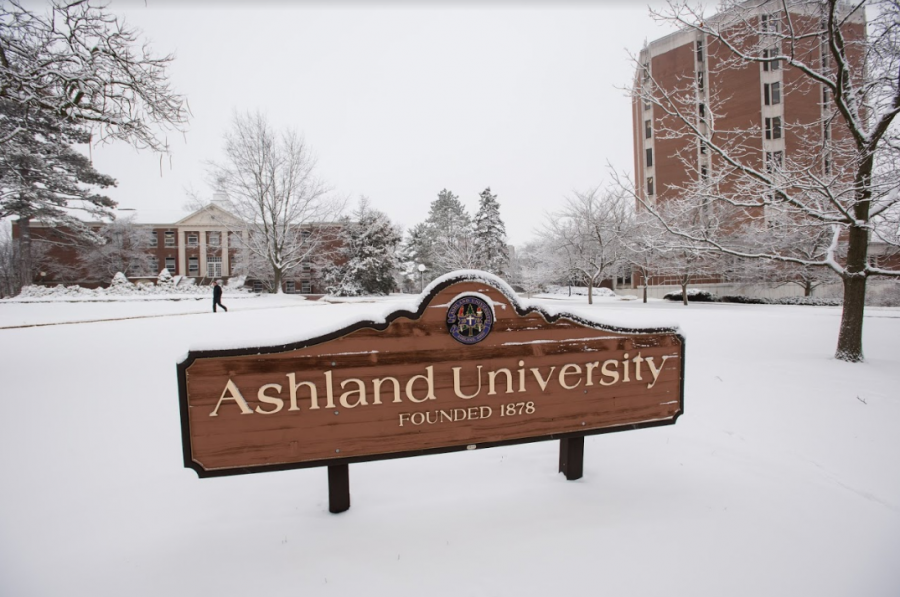 Ashland University spending freeze in full effect