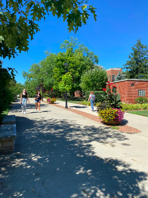 Students are now required to wear masks on campus.