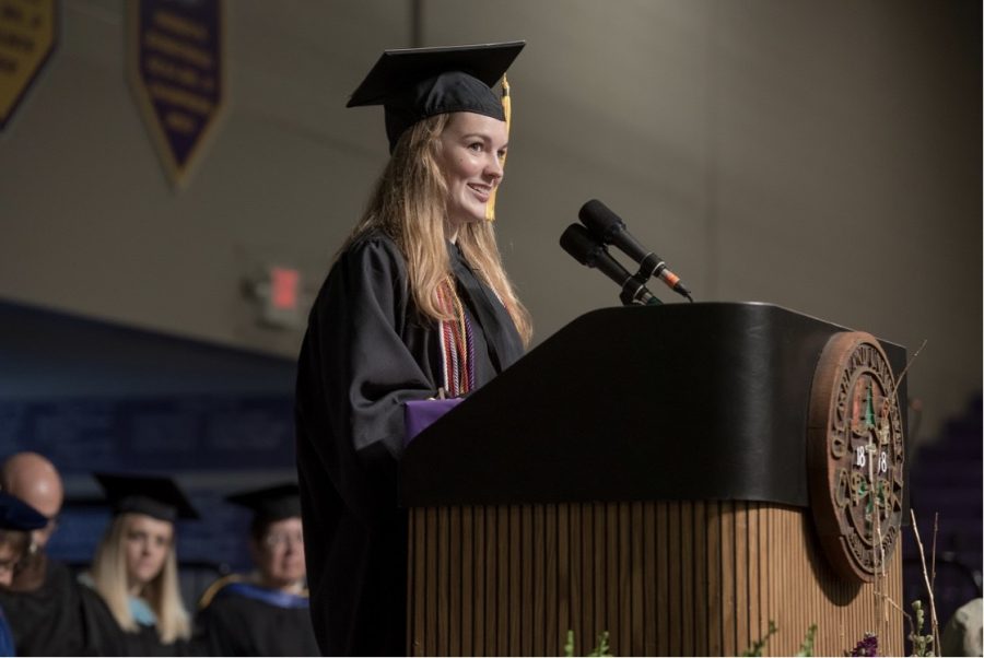 Students and faculty hope to have a normal commencement ceremony in May 2021.