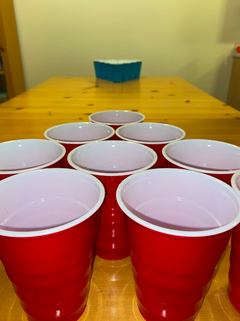 The fall semester brings a stop to beer pong with friends