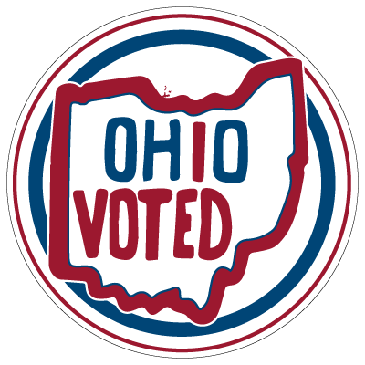 The new I voted sticker design was released in May.