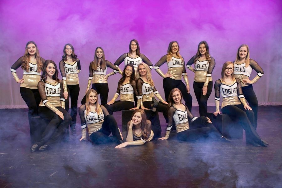 Ashland University Dance Team pictured above. 