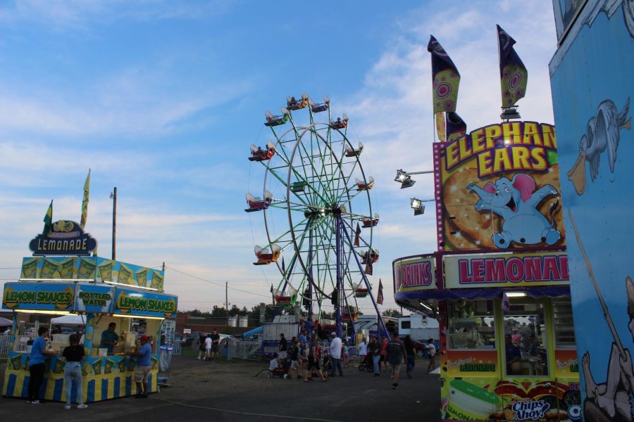 The 2021 Ashland County Fair had a variety of fair food favorties such as deep fried Oreos,
lemonade shake ups, funnel cakes and so much more under the lights of the midway.