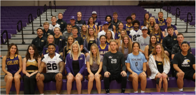 Ashland University see's hundreds of students involved in athletics on campus.