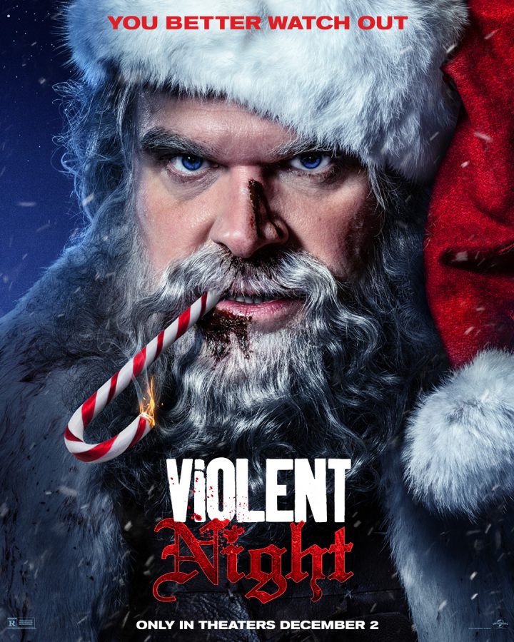 Violent Night movie poster.