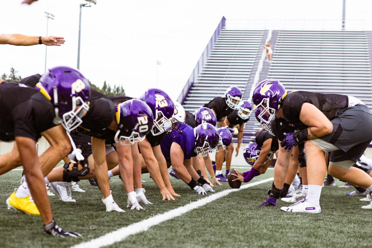 On Wednesday, Sept. 6, the Eagles held a padded practice in preparation for Saturdays outing.