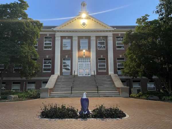 Founder's Hall is located on the campus of Ashland University.