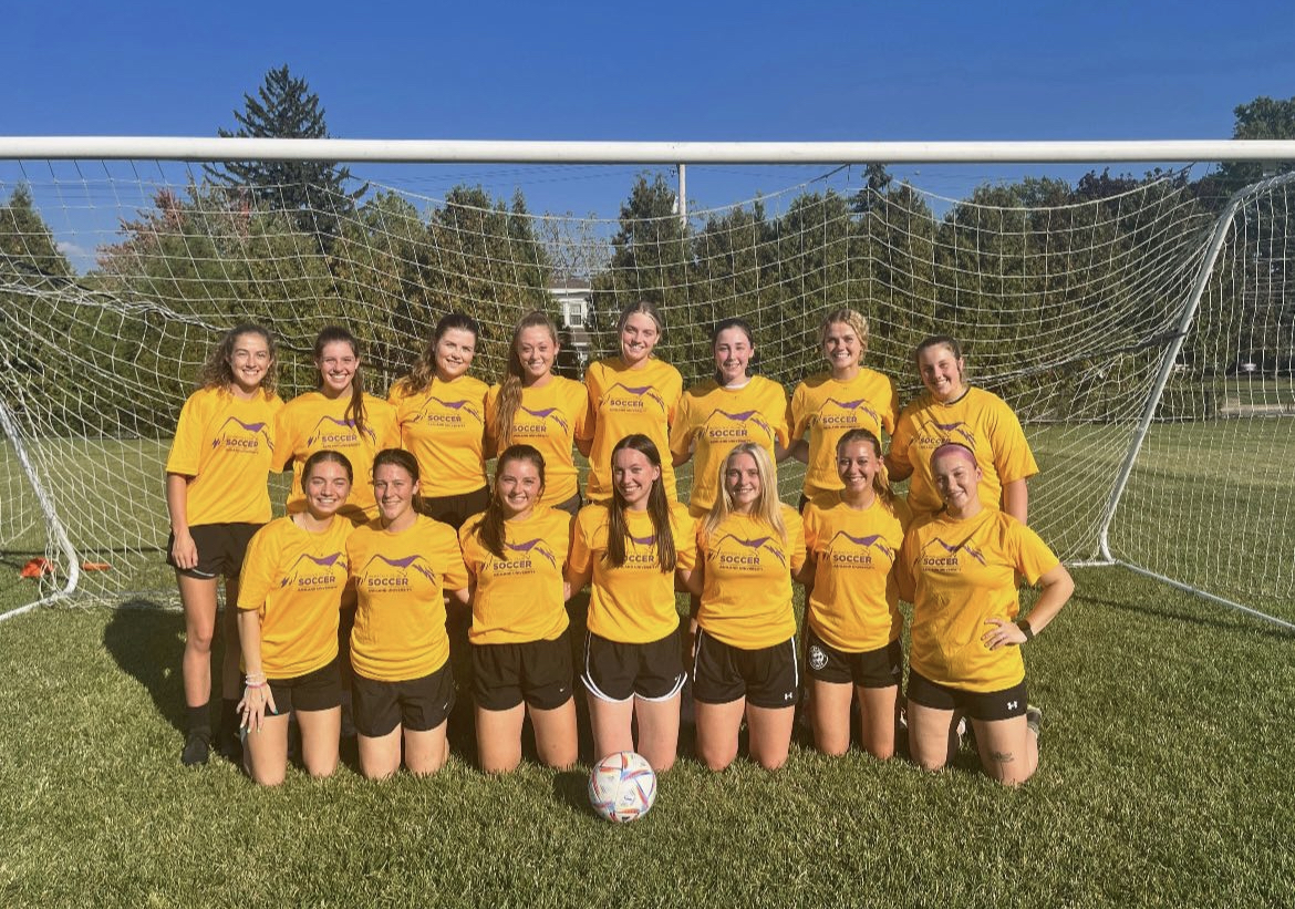 The Ashland women’s club in their team uniform ready for what the season brings to them. 