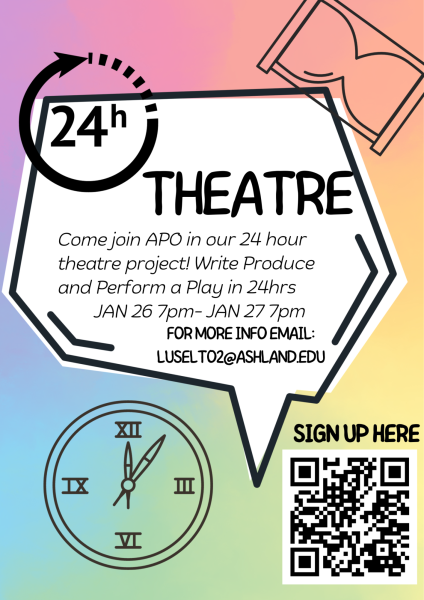 24-Hour theatre production begins this coming weekend