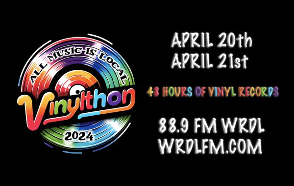 The official logo for Vinylthon 2024.