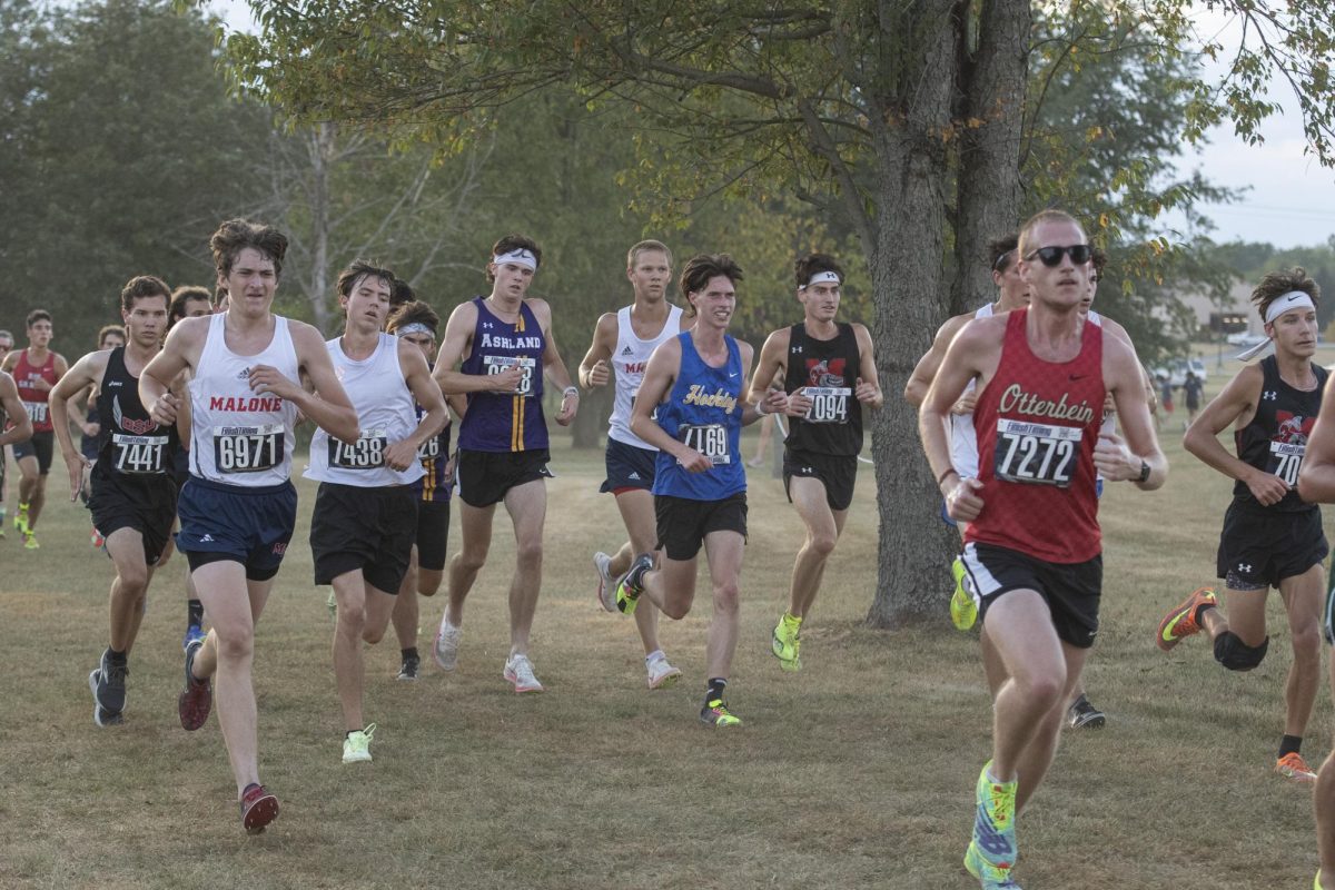 Eagle competing at Cedarville.