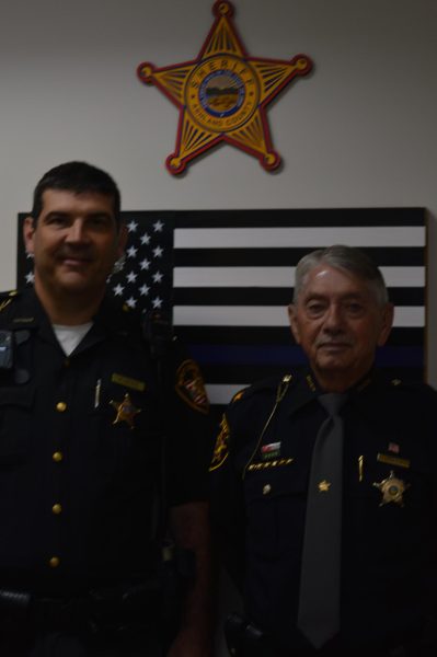 A photo of officers working at the Ashland Sheriffs Department.