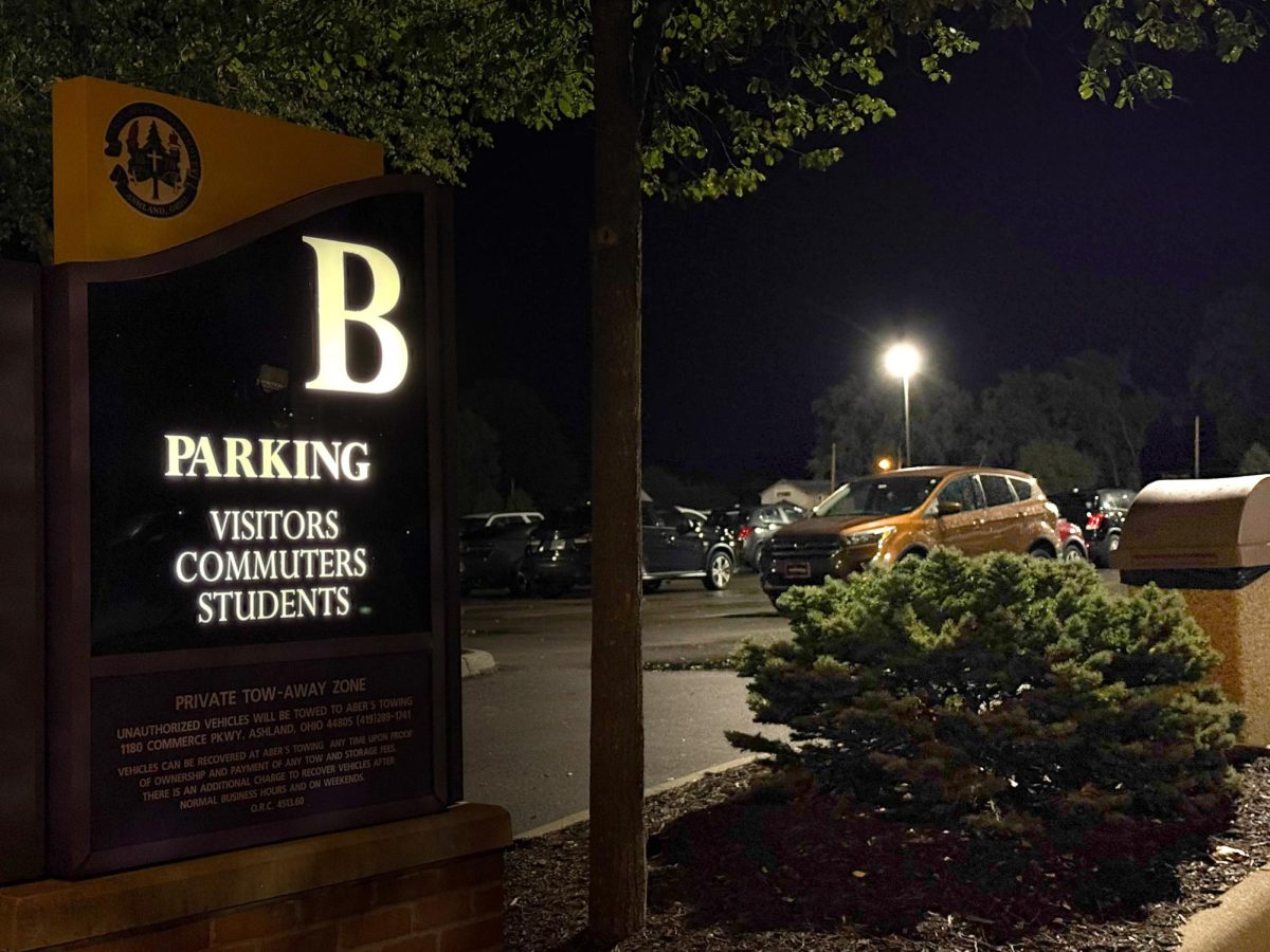  

Parking Lot B is located across the street from the senior apartments. 