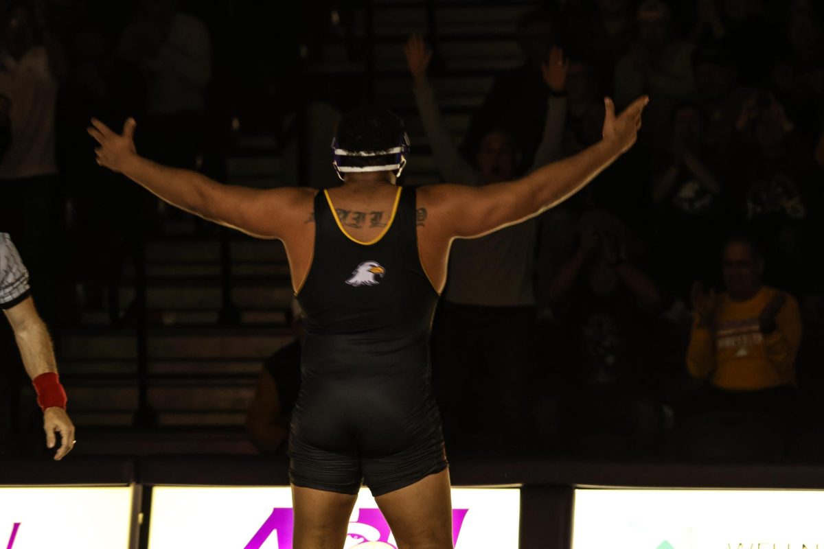 Wyatt Bailey rejoicing in victory