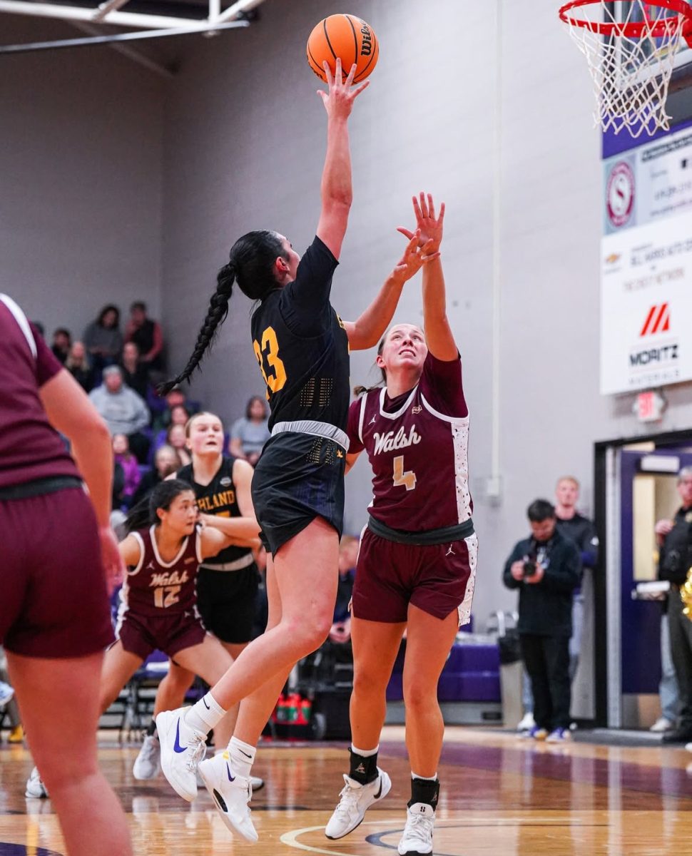 Smith playing against Walsh University