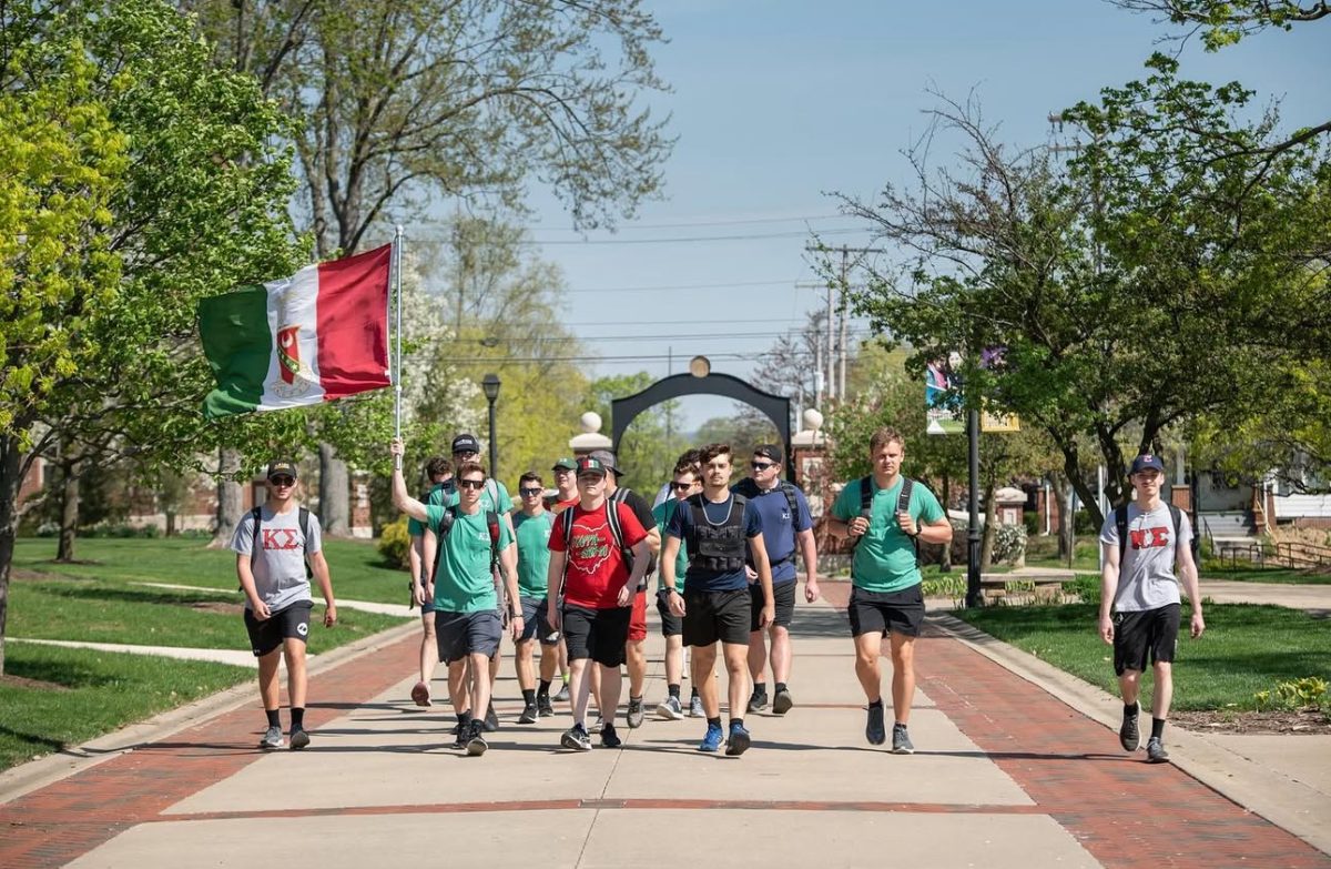 Kappa Sigma participating in the walk 