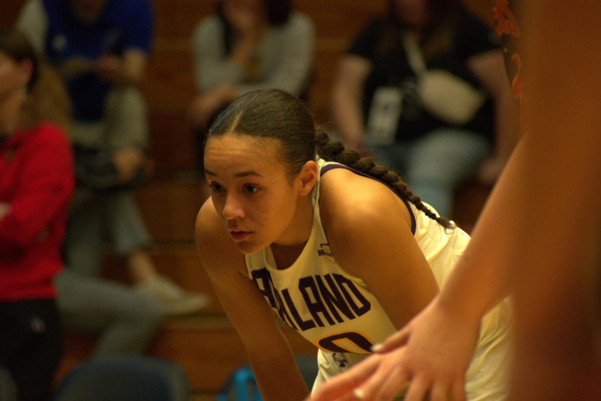 Sophomore guard Lexi Howe locked in during intense matchup with the Wildcats.  