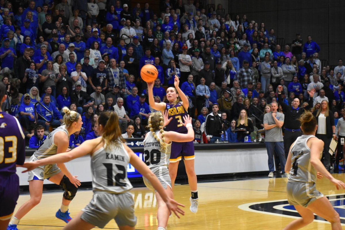 Ashland University women’s basketball loses against Grand Valley