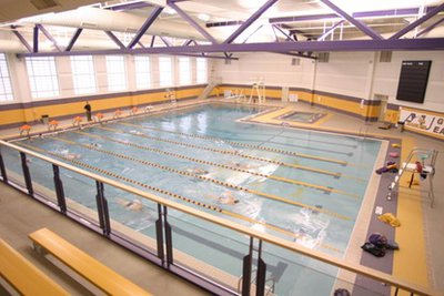 The Messerly Natatorium located in the lower level of the Rec Center where the event will be held. 