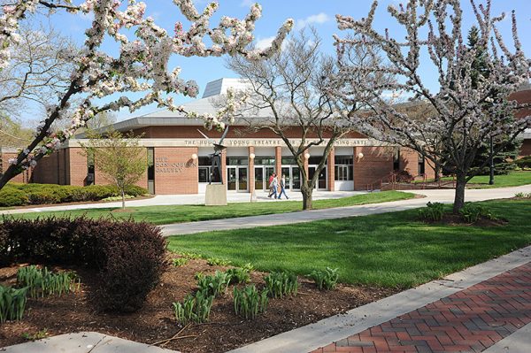 Ashland University's Center for the Arts building, located on the campus of Ashland University 