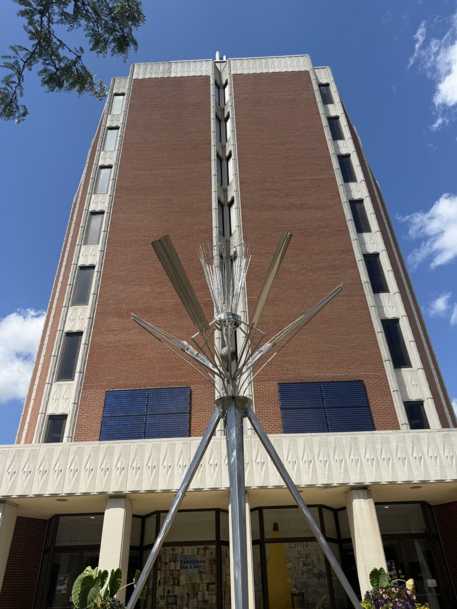 The Archer Library is located in the heart of campus, convenient for AU students