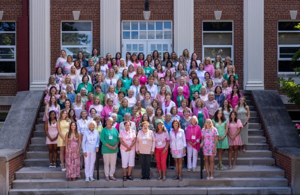 Over 100 members of Delta Zeta came to the event. Submitted by Lauren Bartlett.