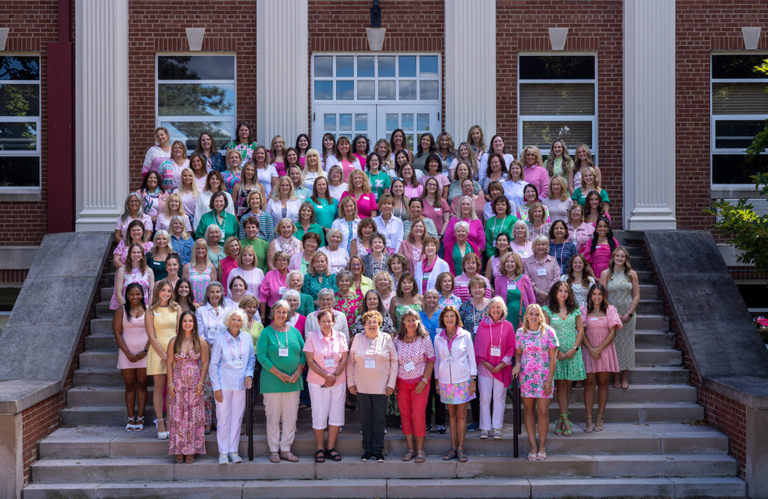 Over 100 members of Delta Zeta came to the event. Submitted by Lauren Bartlett.