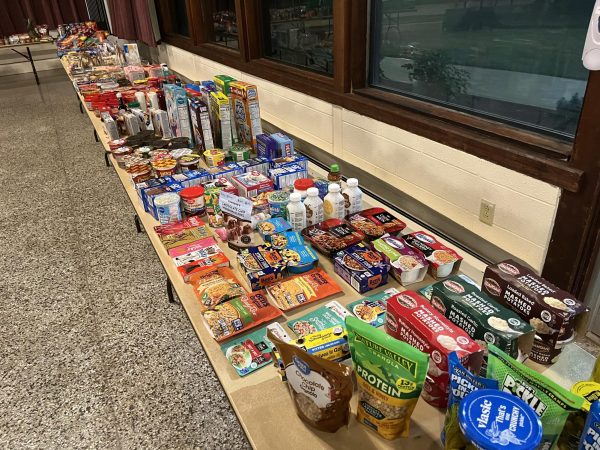 A wide variety of groceries available to win at Grocery Bingo 