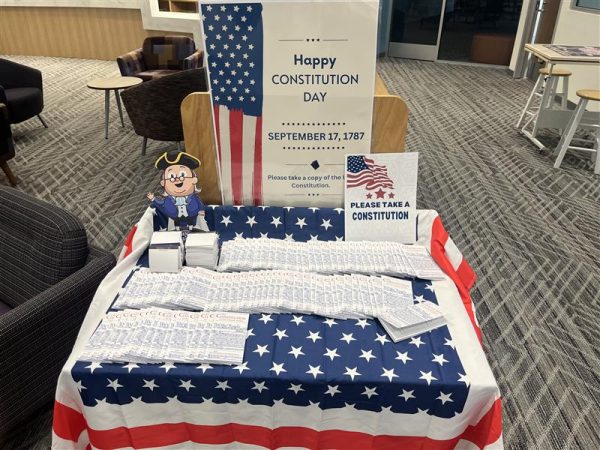 The Constitution Day display