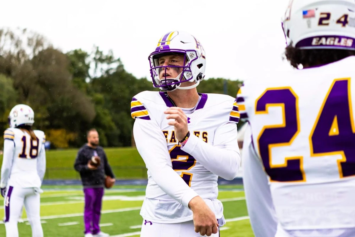 After a long offseason of speculation, senior Cameron Blair won the starting quarterback spot in the Eagles’ season opener.