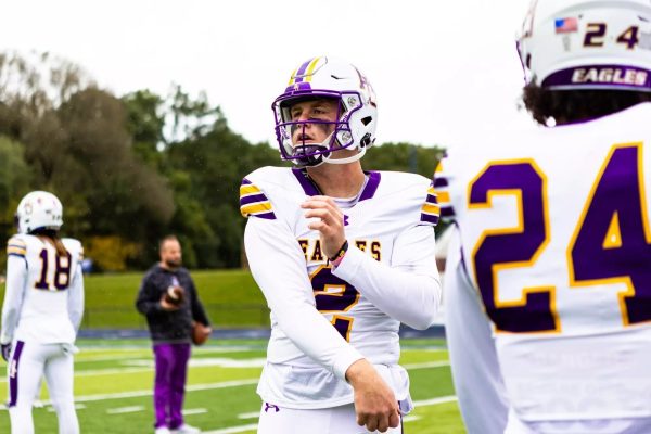 After a long offseason of speculation, senior Cameron Blair won the starting quarterback spot in the Eagles’ season opener.