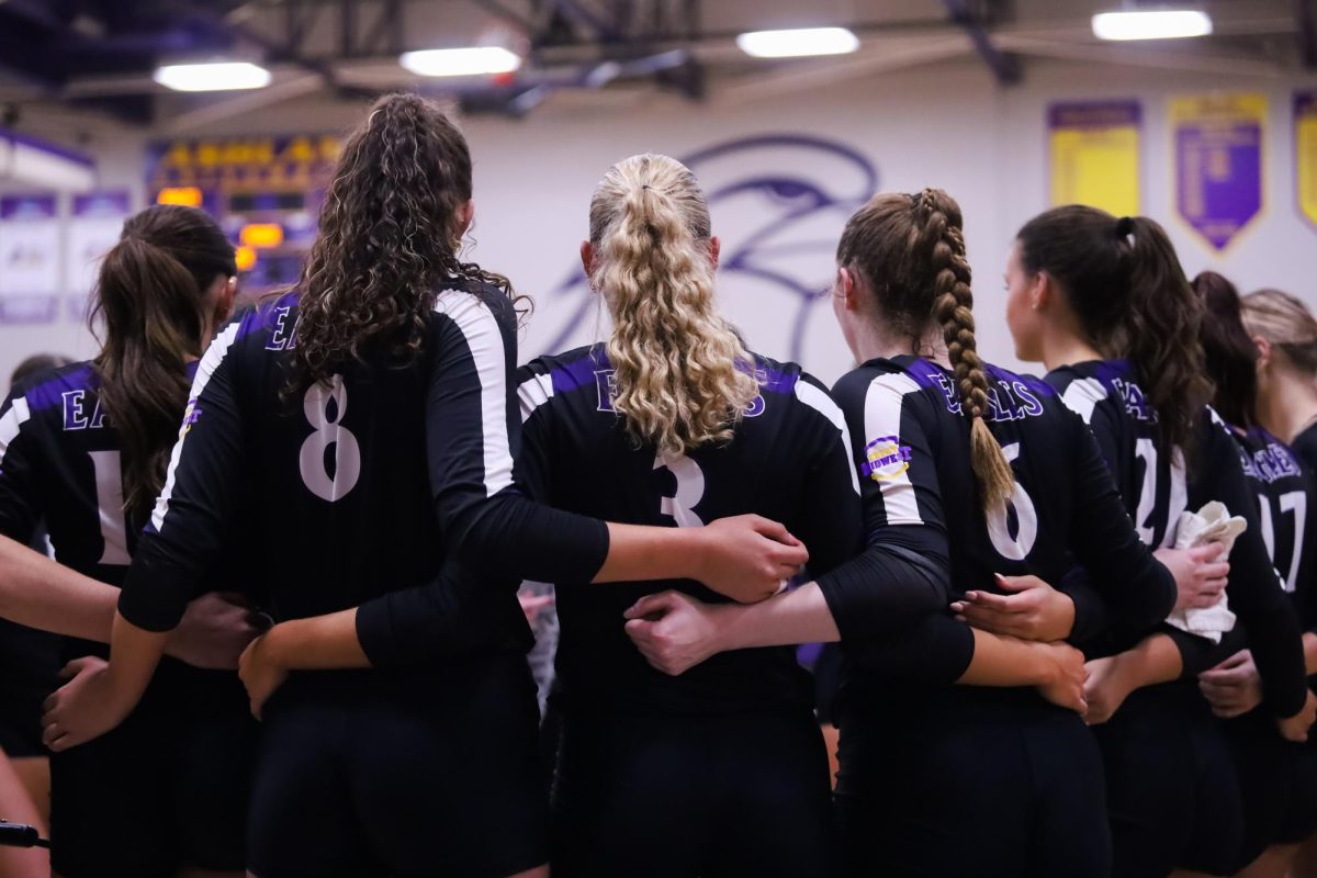 Eagles Volleyball sweeps in regular season finale