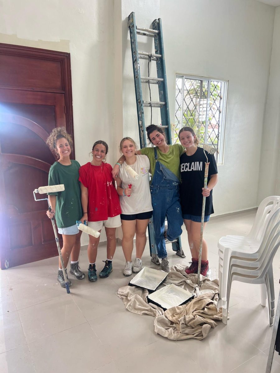 The students helped spread their faith while also performing acts of service in the community. 