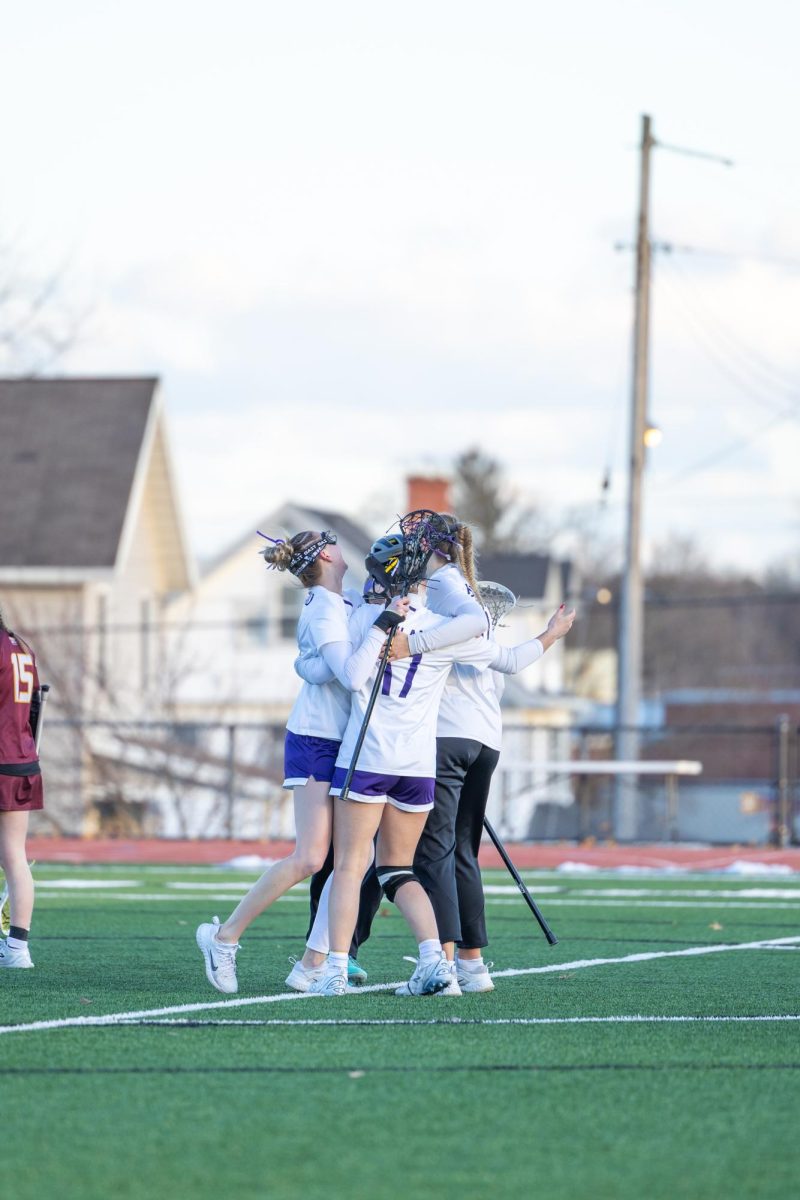 Crumbaker now holds the program record for most goals in a career for the Eagles with 149 total goals scored in her time at AU.