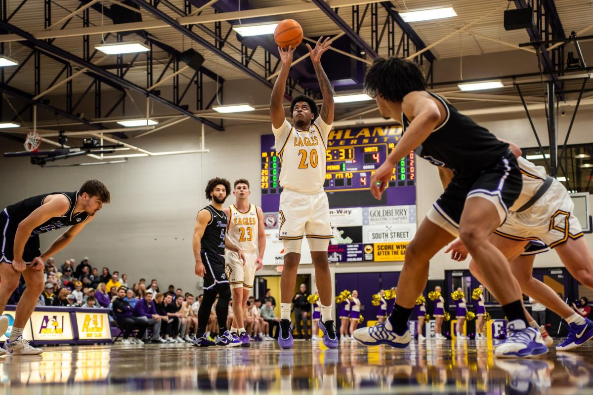 Williams shooting a free throw