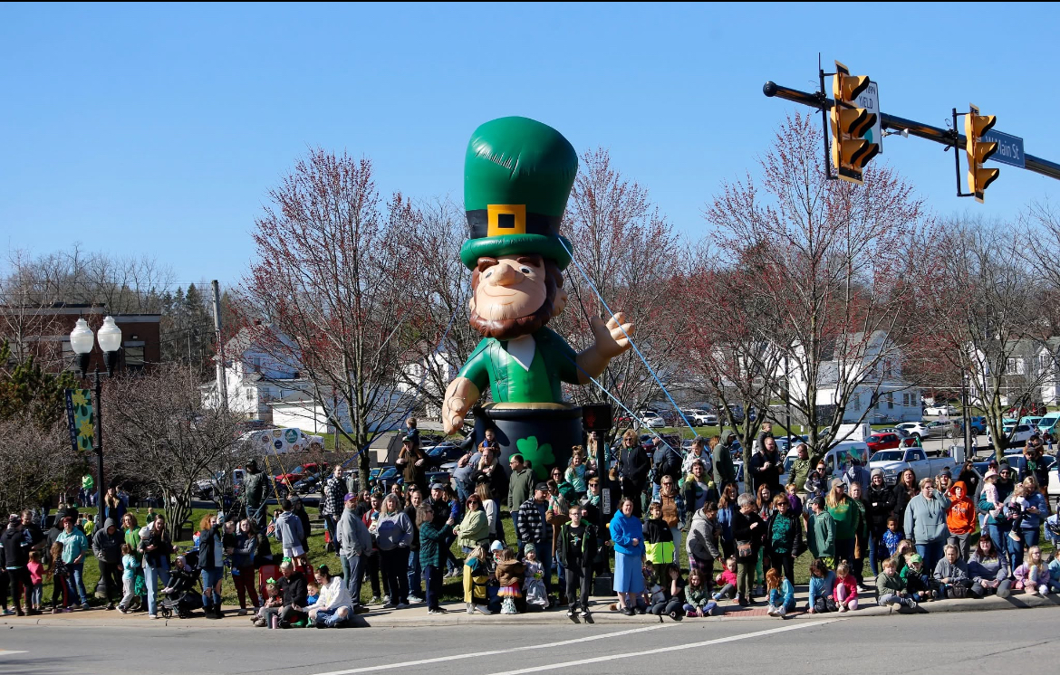 Leprechaun stopping by to say hi 