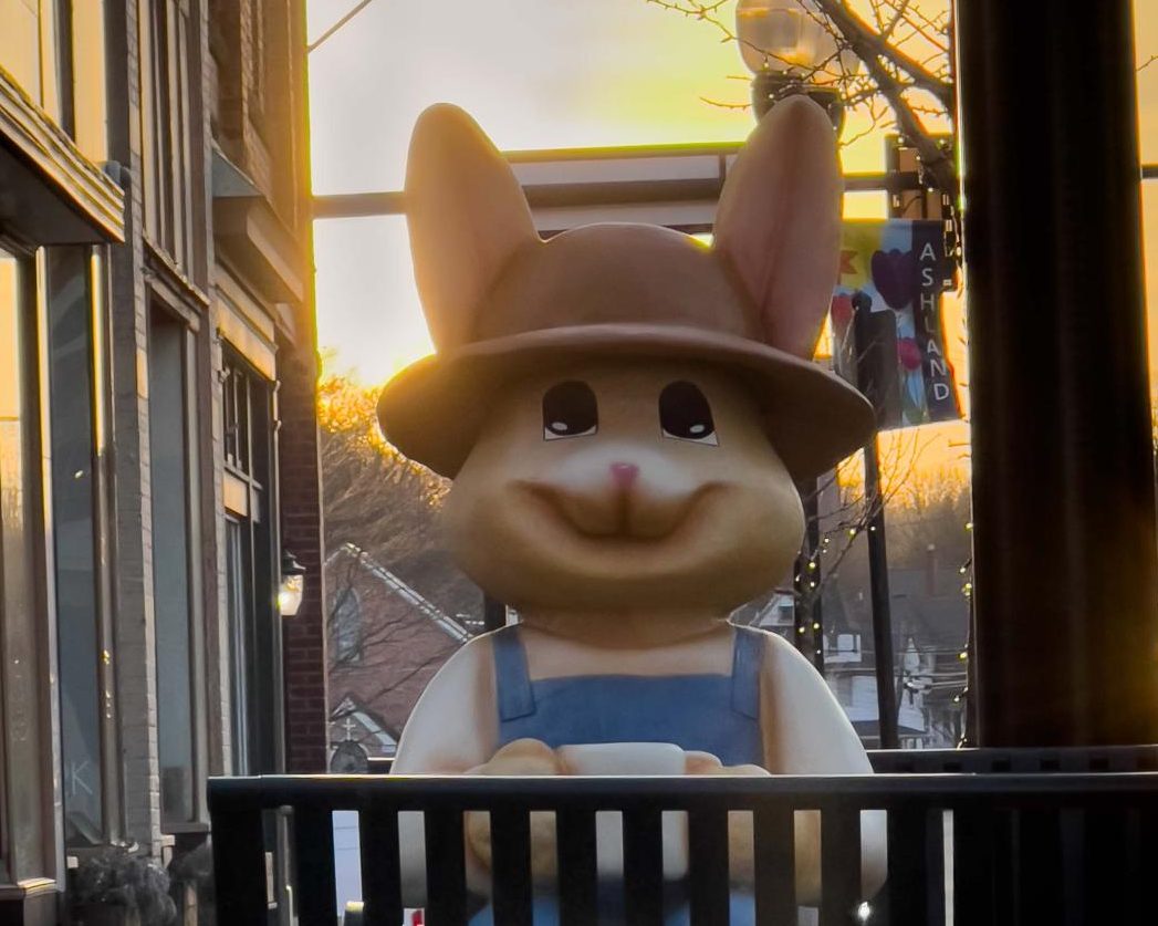 Sun Setting on a warm spring evening  