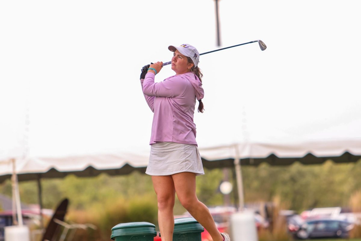 Harker at the Findlay invite in the fall season. 